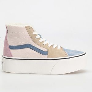 Vans Size 11 High Top Faux Fur Men’s 9.5 SK8-Hi
